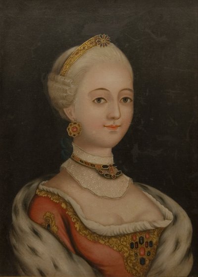La moglie europea di Akbar da Unbekannt Unbekannt